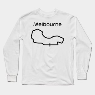 F1 melbourne track design Long Sleeve T-Shirt